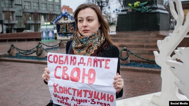 Anastasia Zotova, journalist, civil activist, and Dadin's wife