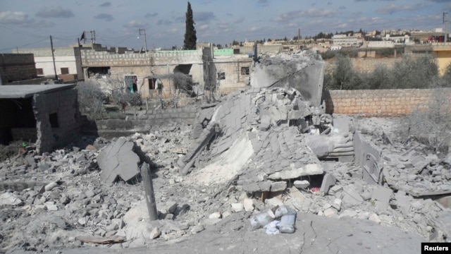Activists say more than 140 people, including dozens of women and children, were killed in missile strikes by the Syrian government in and near the city of Aleppo last week.