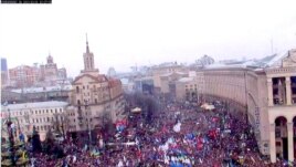 Майдан Незалежности в Киеве. 1 декабря 2013 года