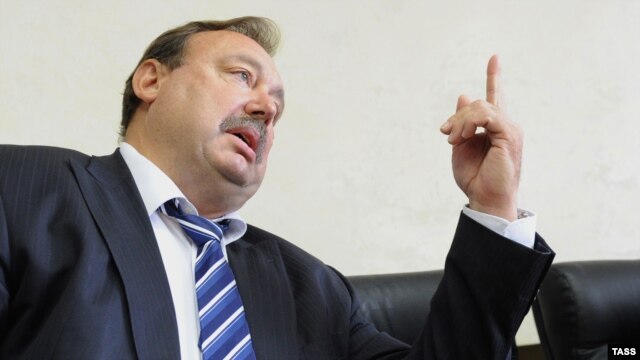 Lawmaker Gennady Gudkov at a meeting in early September of the State Duma commission vetting deputies' income declarations.