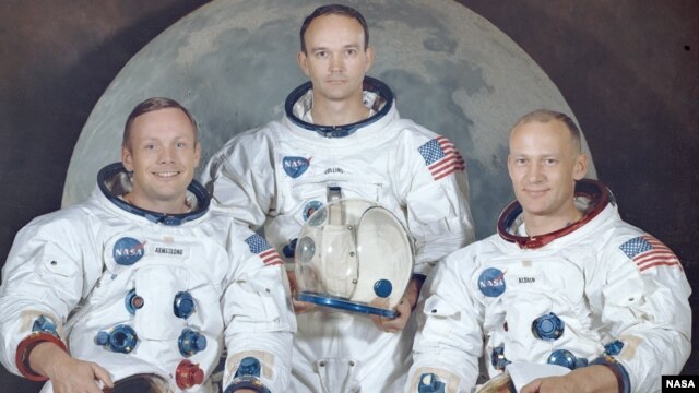 Posada svemirske letjelice Apollo 11: Armstrong, Collins, Aldrin, 1969.   