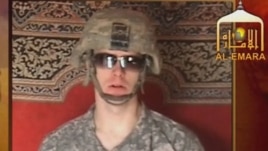 A photo identified as Army Sergeant Bowe Bergdahl as shown on a Taliban-affiliated website