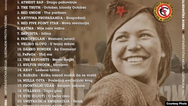 „Zajednička borba“, Kompilacija antifašističkih grupa iz regije