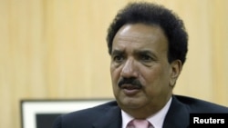 Pakistani Interior Minister Rehman Malik