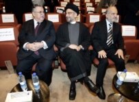 Iraqi leaders at the mid-March inaugural -- and most recent -- session of parliament (epa)