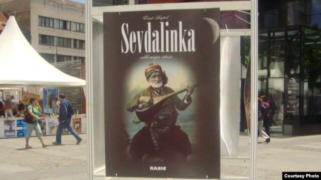 Naslovnica knjige Esada Bajtala na promotivnim plakatima