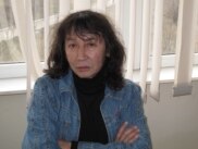 Калдыбай Абенов, режиссер фильма "Аллажар". Алматы, 4 декабря 2009 года.