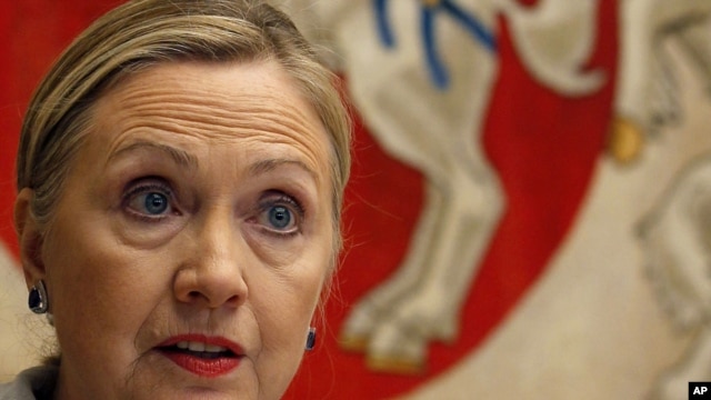 U.S. Secretary of State Hillary Clinton  