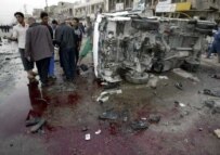 Scene of Al-Sadr City bombing on November 23 (epa)