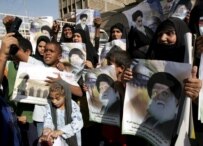 Supporters of Muqtada al-Sadr demonstrating in Baghdad on October 20 (epa)