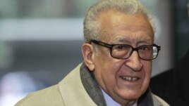 I dërguari ndërkombëtar për Konfliktin në Siri, Lakhdar Brahimi