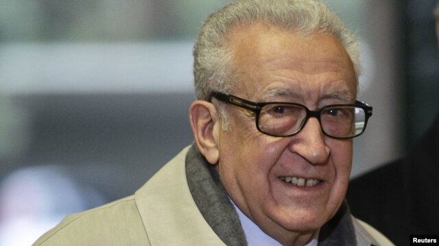 I dërguari ndërkombëtar për Konfliktin në Siri, Lakhdar Brahimi