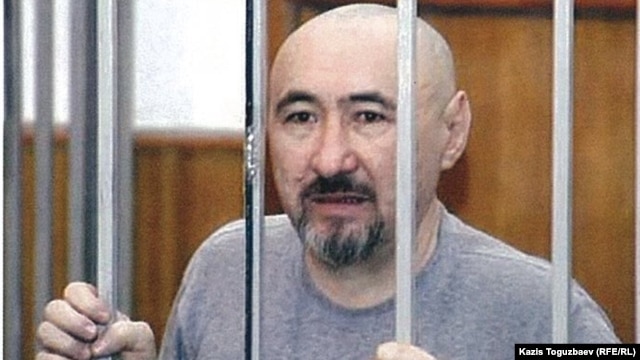 Поэт и диссидент Арон Атабек во время суда по делу о Шаныракских событиях. Алматы, октябрь 2007 года.