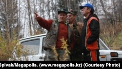 Ile-Alatau National Park was the scene of a mass killing last month whose victims included park ranger Panayot Zakharopulo (left).