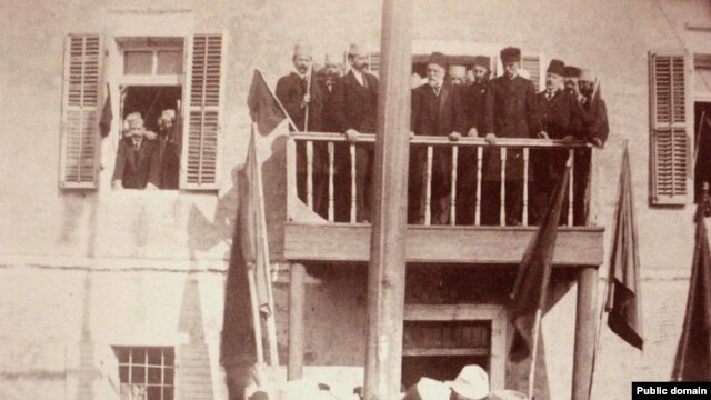 Shpallja e pavarësisë, 1912