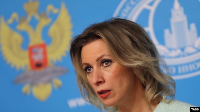 Rusiya Xarici İşlər Nazirliyinin mətbuat xidmətinin rəhbəri Maria Zakharova, 4 fevral, 2016