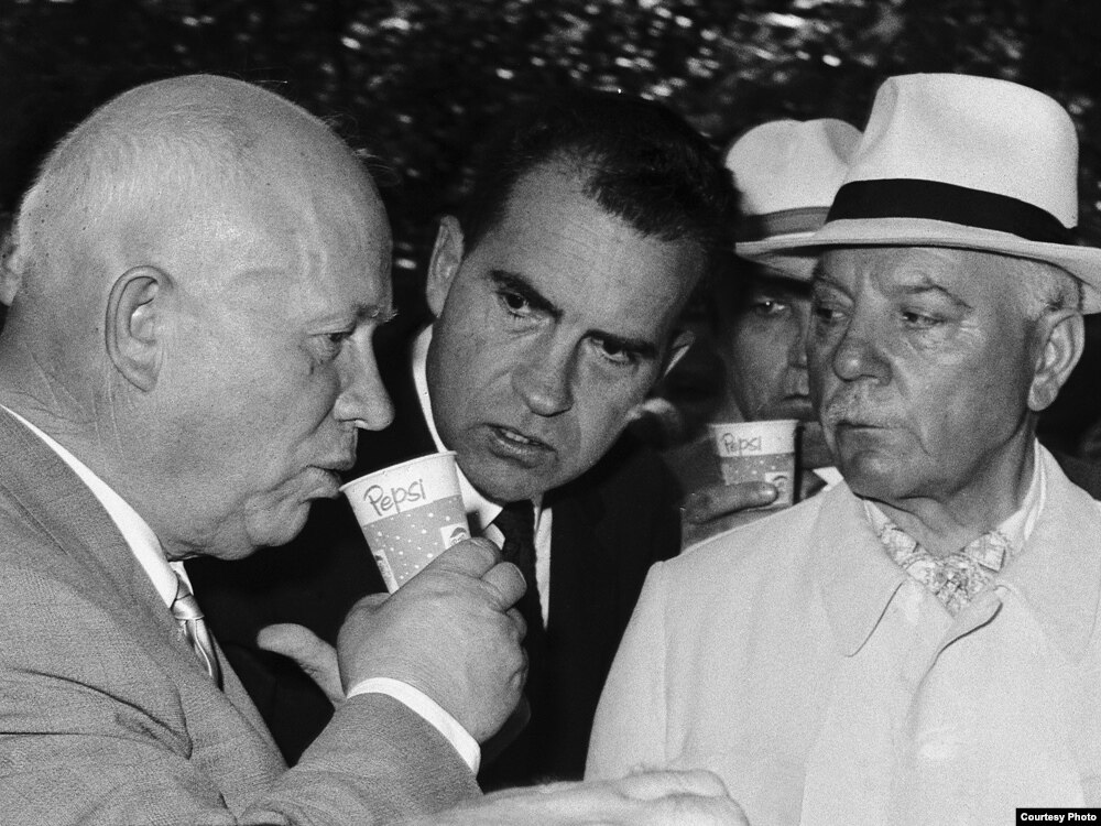 While Khrushchev And Nixon Debated A Dialogue Was Born