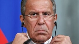 Russian Foreign Minister Sergei Lavrov 
