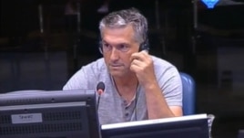 Safet Tači svjedoči u Hagu, 3. rujan 2012.