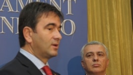 Nebojša Medojević i Andrija Mandić