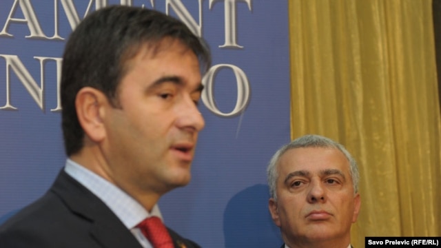 Nebojša Medojević i Andrija Mandić