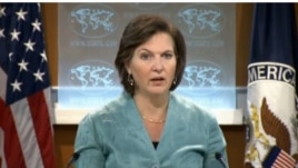 Iraq ß Spokeswoman for the U.S. State Victoria Nuland
