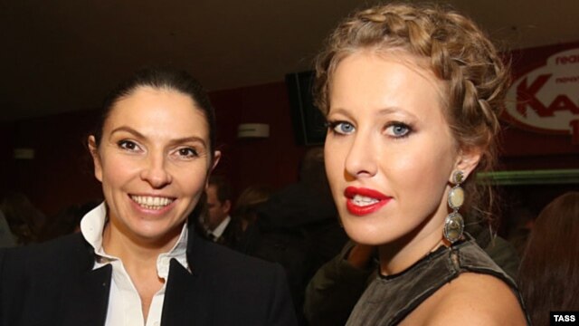 Наталья Синдеева и Ксения Собчак