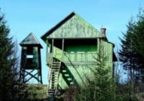 One of Ceausescu's hunting stands (photo credit: AVES)
