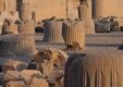 The ruins of the ancient Persian capital at Persepolis (Fars)