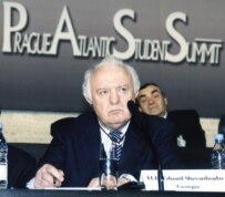 Eduard Shevardnadze (file photo) (RFE/RL)