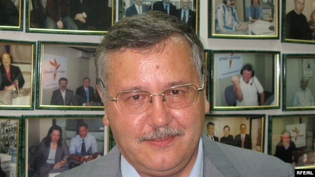 Anatoliy Hrytsenko is a former defense minister.