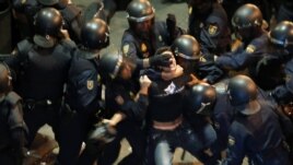 Neredi u Madridu u utorak 25. septembra