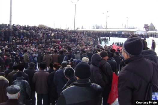Нарында 10-мартта болгон митинг