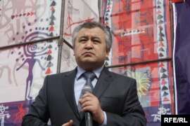 Omurbek Tekebaev had just addressed the crowd at an opposition rally in Bishkek.