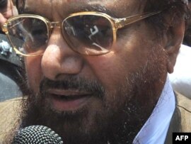 Hafiz Mohammad Saeed, founder and head of Pakistan based militant group Lashkar-e-Taiba