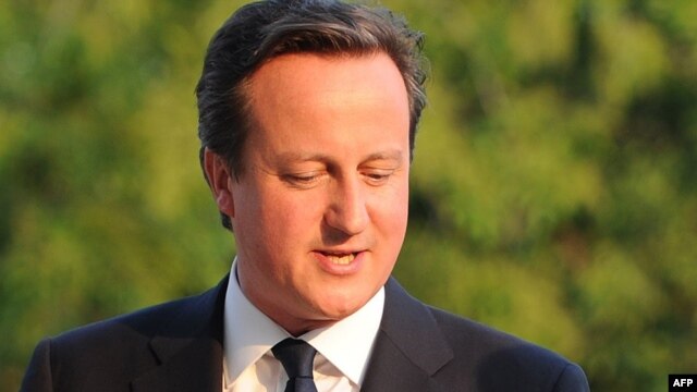 British Prime Minister David Cameron (file photo)