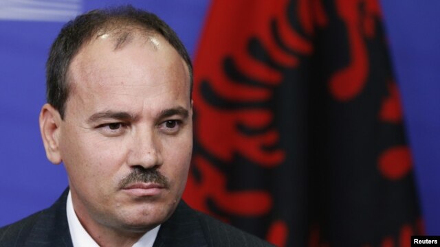 Albanian President Bujar Nishani at the European Commission's headquarters in Brussels in mid-September