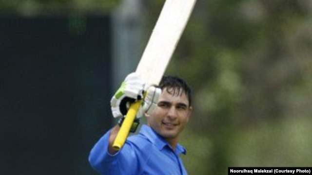 Afghan cricketer Noorulhaq Malekzai