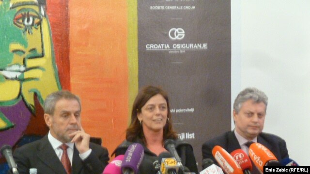 Sa prezentacije izložbe, 19. veljače 2013.
