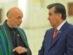 حامد کرازی، رییس جمهوری افغانستان و امامعلی رحمان رییس جمهوری پاکستان