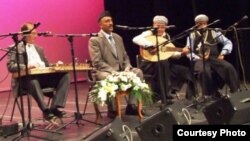قارئ المقام حامد السعدي في إحدى الحفلات