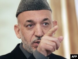 Afghan President Hamid Karzai