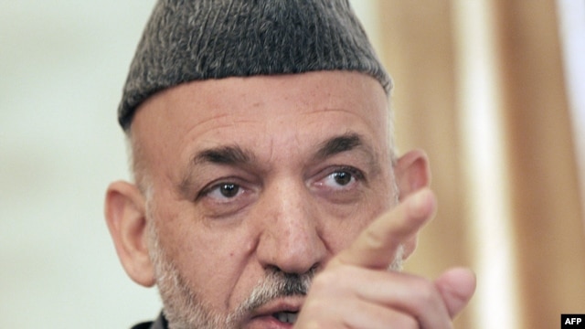 Afghan President Hamid Karzai  