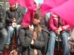 Protests near the Constitutional Court in Kyiv on April 19 (RFE/RL)