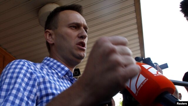 Prominent Russian oppositionist and anticorruption blogger Aleksei Navalny