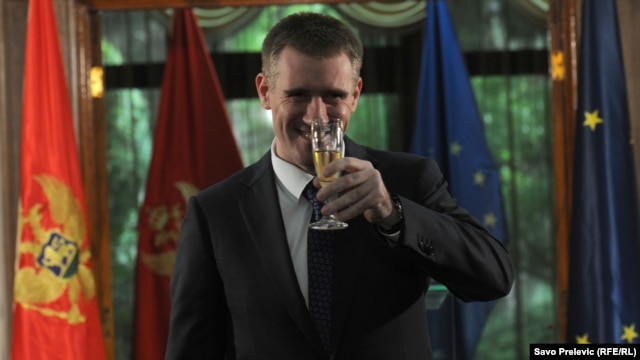 Igor Lukšić na konferenciji za novinare povodom dobijanja datuma za početak pregovora sa EU