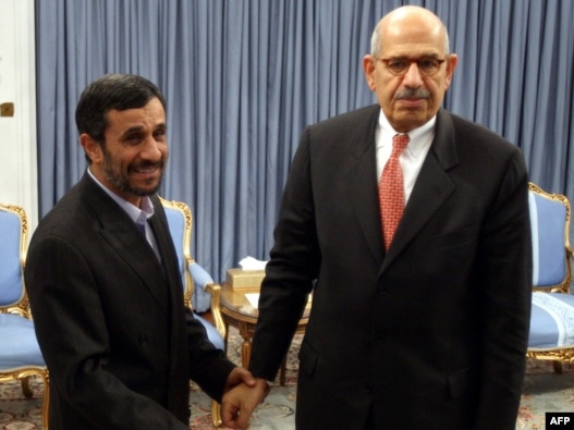 دیدار احمدی‌نژاد و البرادعی در پاییز ۸۸
