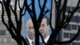 A campaign poster of Russian President Dmitry Medvedev (right) and Prime Minister Vladimir Putin appeals to people to vote for their political party, United Russia, in parliamentary elections in December.
