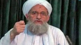 Al-Qaeda's latest leader, Ayman al-Zawahri, in a video released in July 2011.