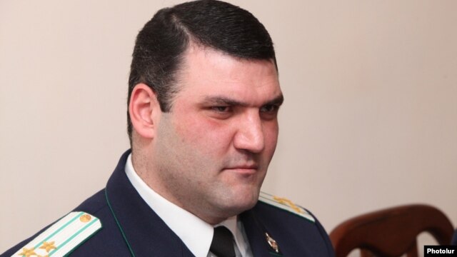 Armenia -- Gevorg Kostanian, the chief military prosecutor at a press conference in Yerevan, 17Jan2013.